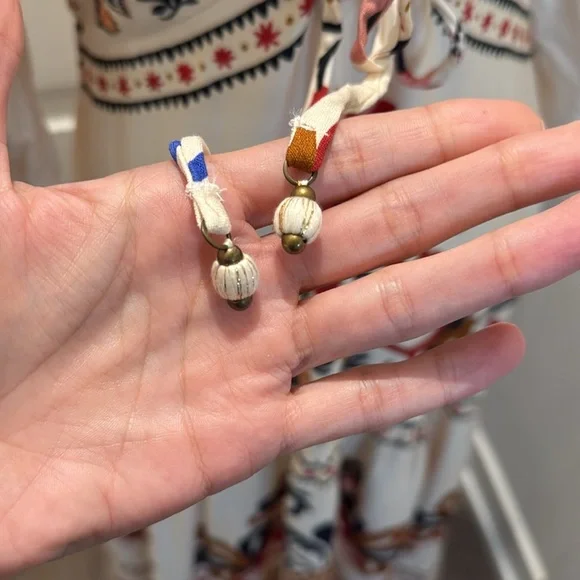 FARM Rio Floral Mandala Long Dress Size M - Picture 8 of 10